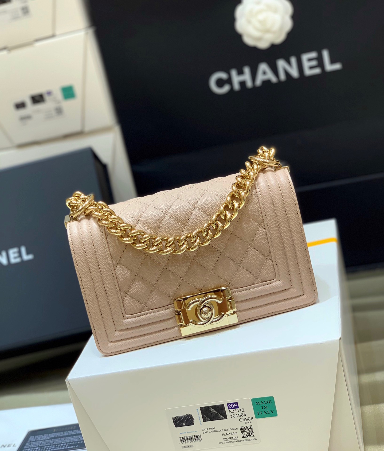 Chanel BOY Handbag A67086