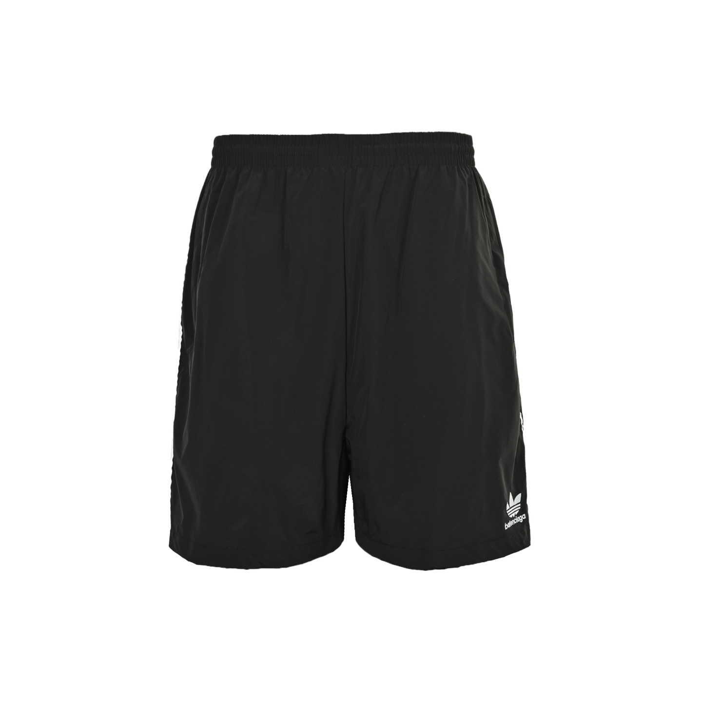 Balenciaga & Adidas co-branded embroidered trefoil shorts