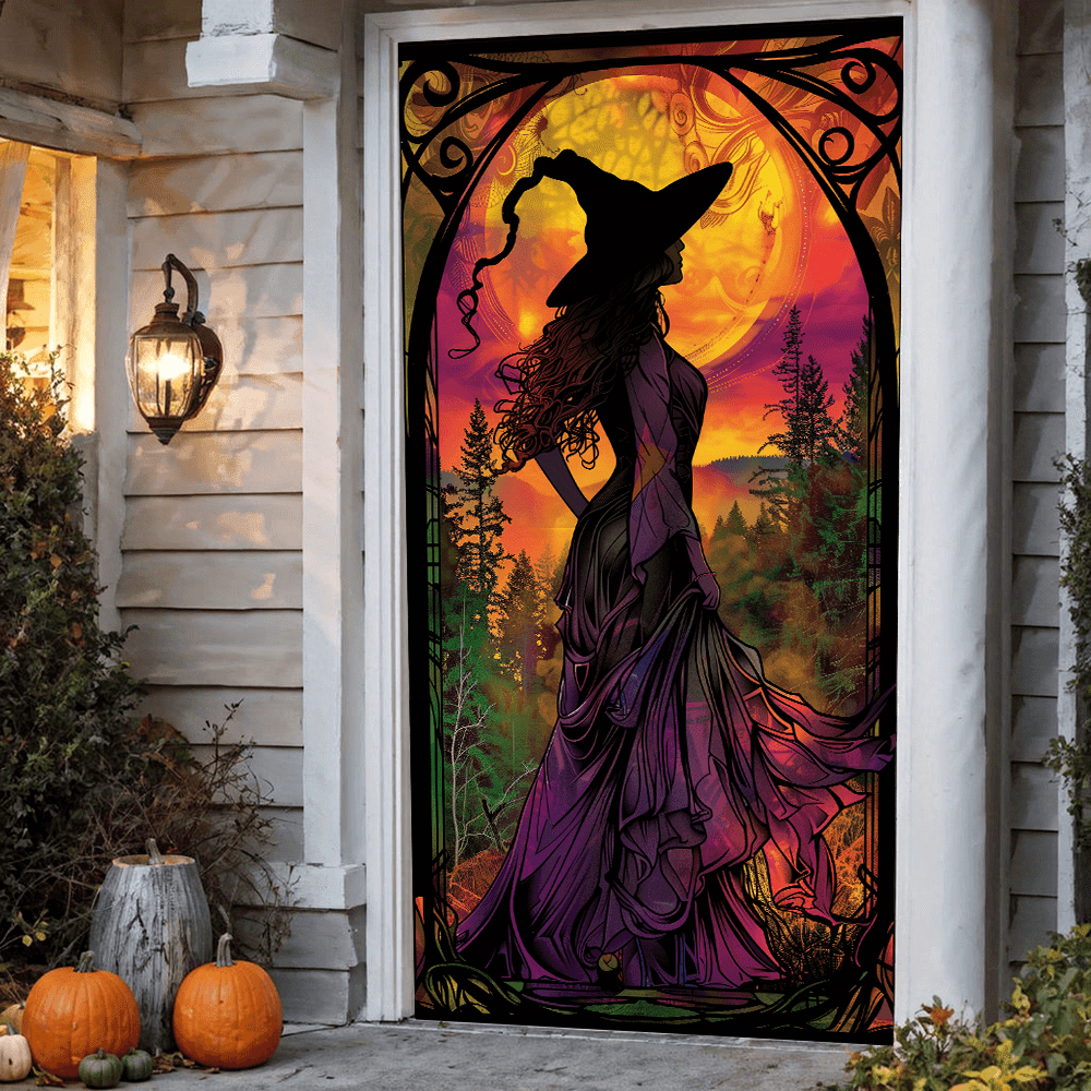 Spooky Nights Halloween Door Tapestry