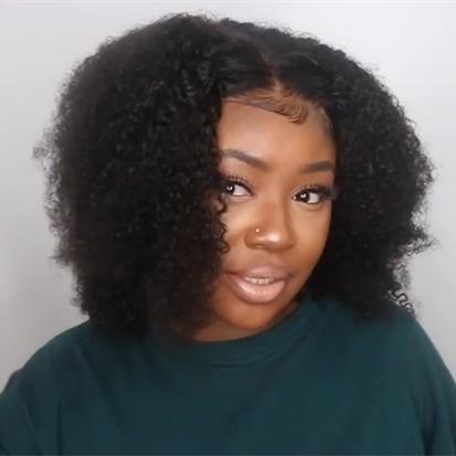 NEW Afro Wig Short Curly Black Brown Wigs for Women