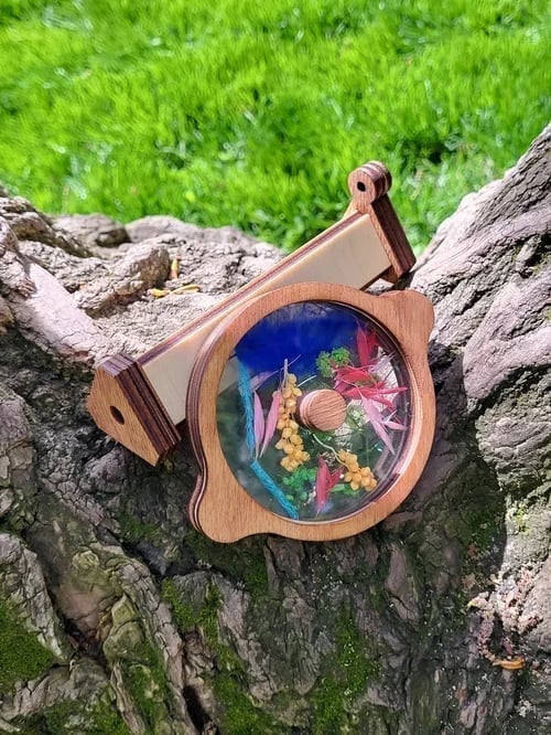 🔥The Best Gift🔥 Natural Wood DIY kaleidoscope