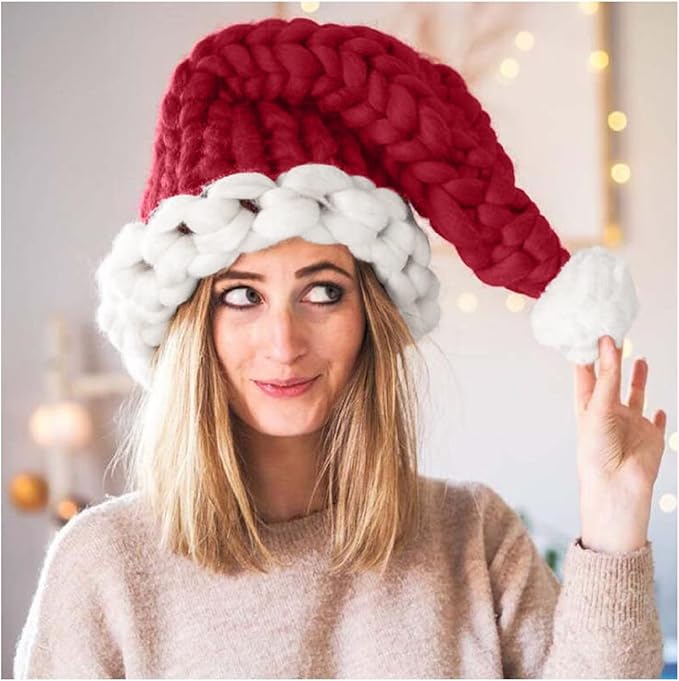 🎅🏼🎅🏼 Warm Velvet Knit Christmas Hat