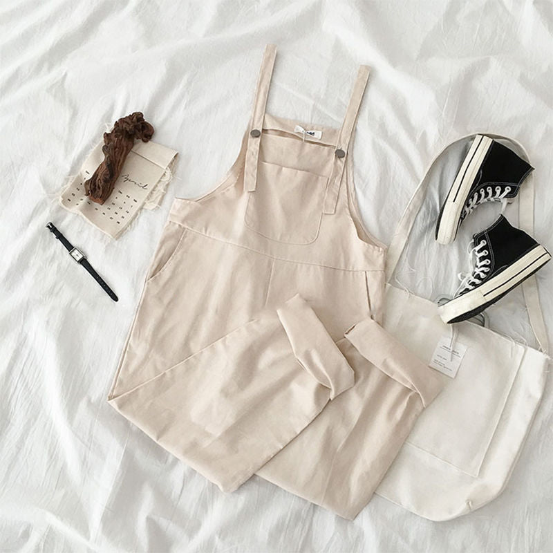 Loose Cute Ankle Length Jumpsuits