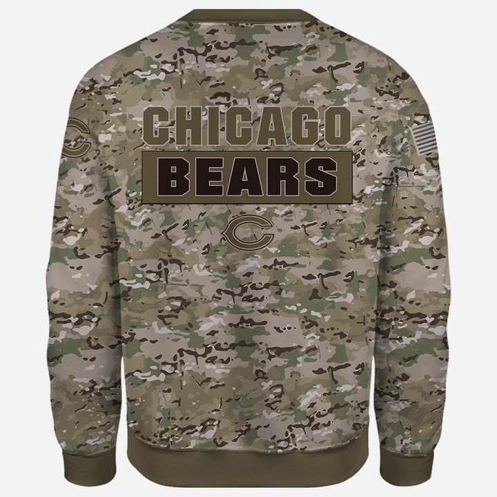 CHICAGO BEARS 3D HOODIE CCBB006