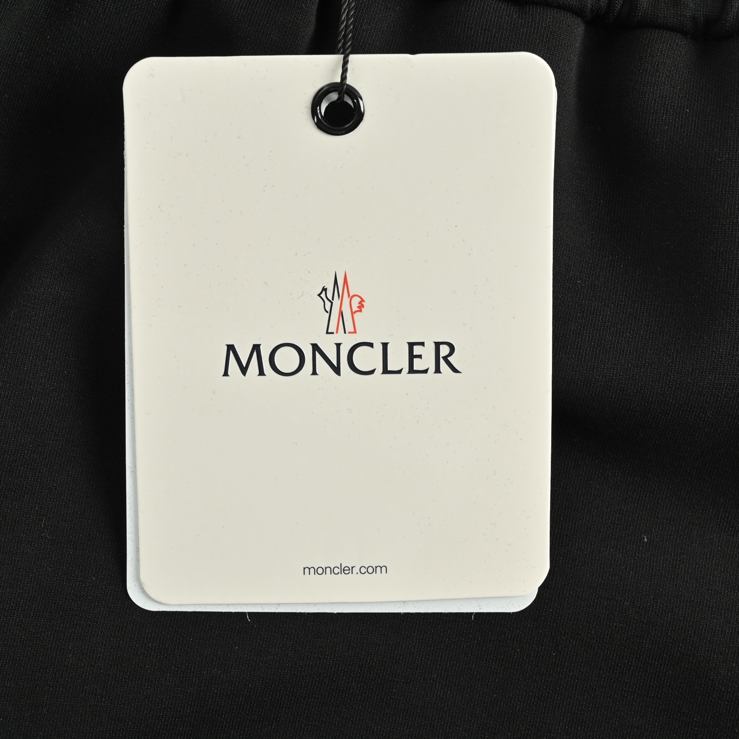 Moncler 25ss side webbing lettering jacquard shorts