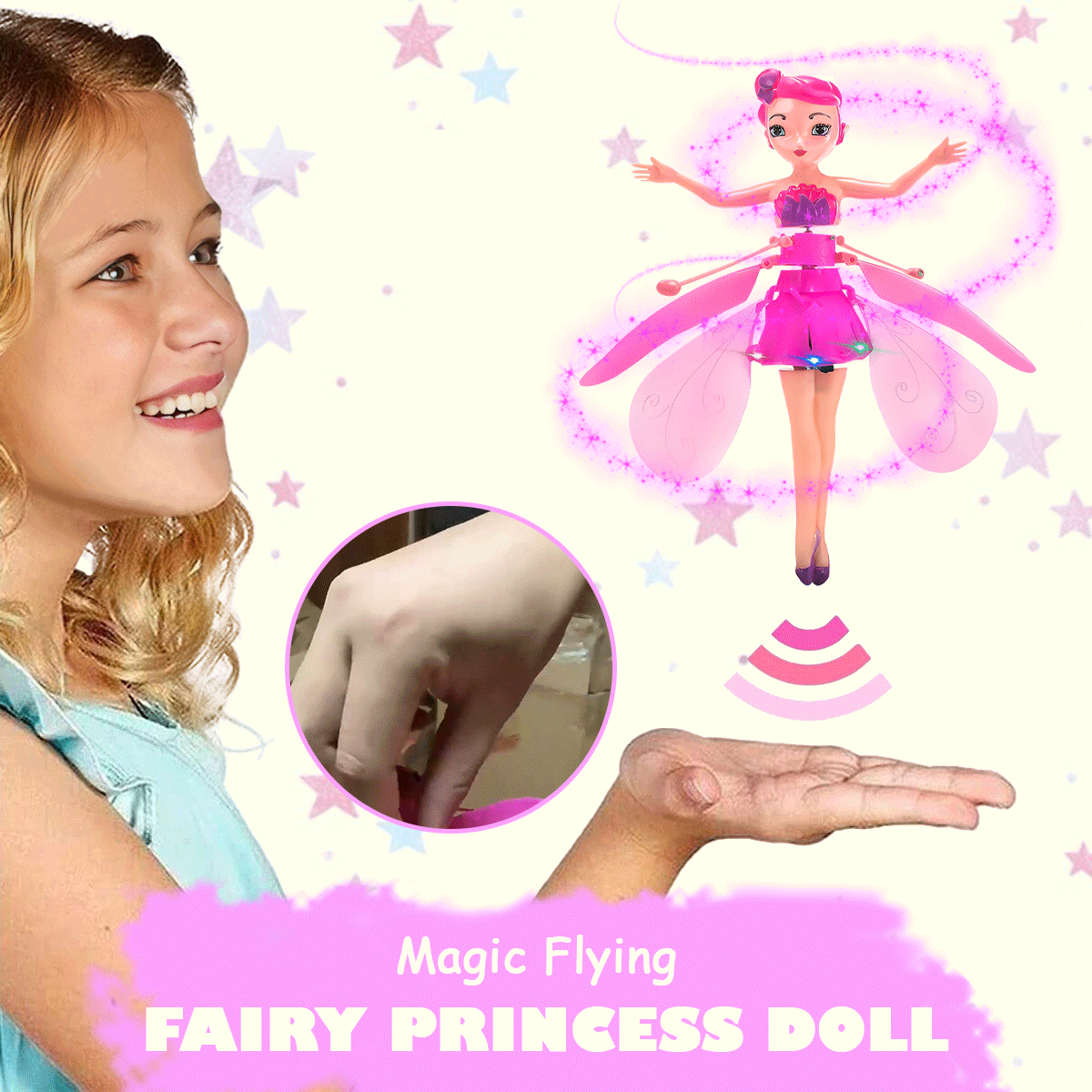 🌲Early Christmas Sale- SAVE 50% OFF🎁Magic Flying Fairy Princess Doll👑