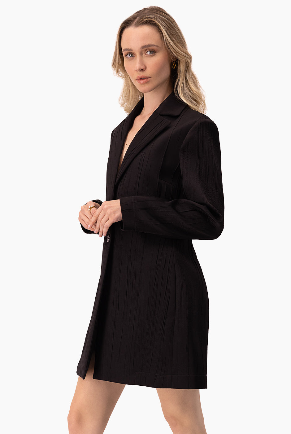 Trench largo color negro