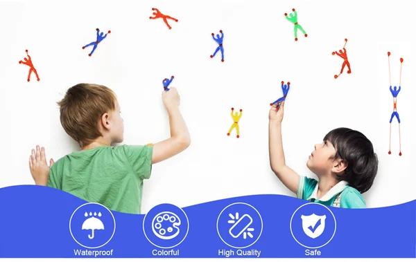 Super hero wall climbing toy(1 PACK-10PCS)