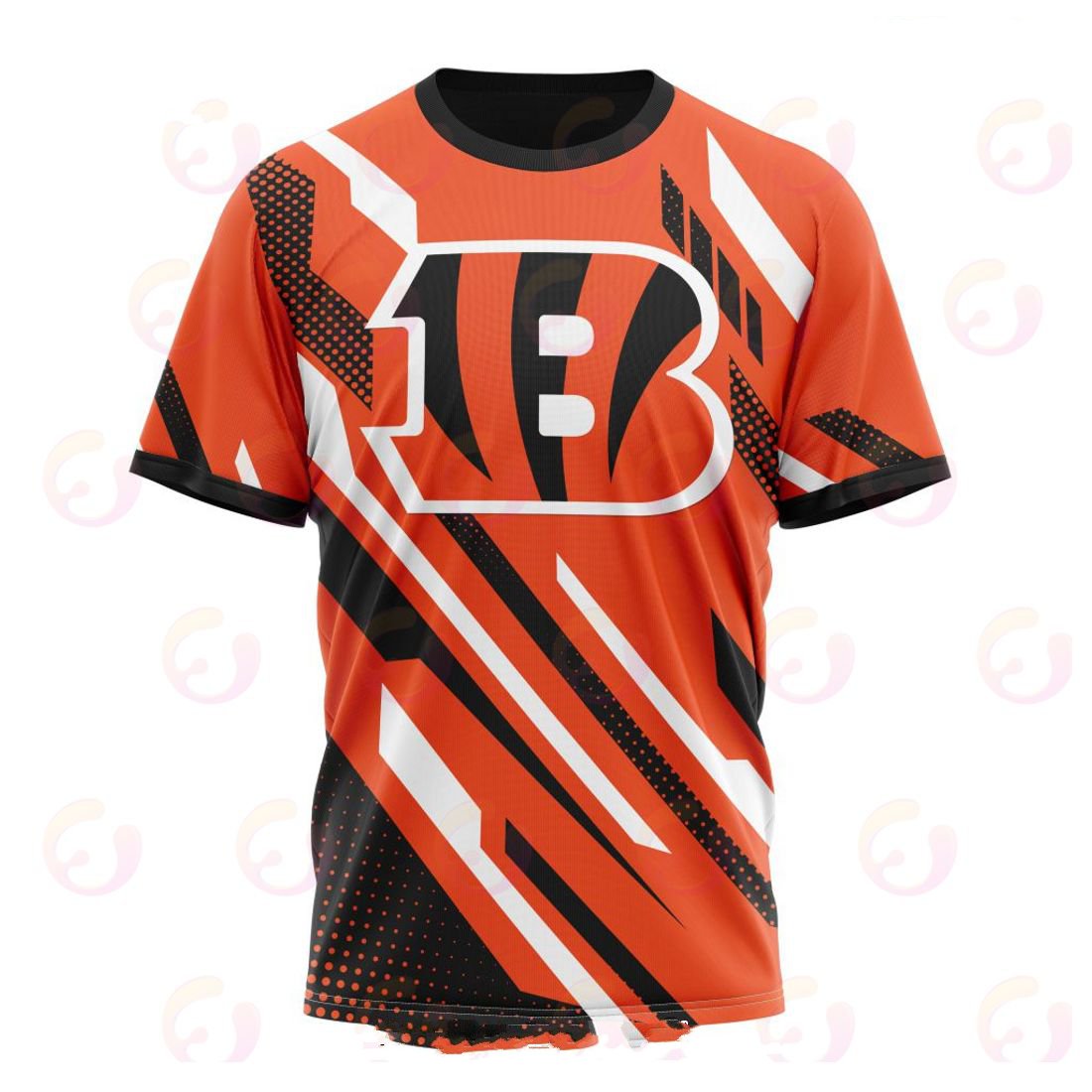 CINCINNATI BENGALS 3D HOODIE SPECIAL MOTOCROSS CONCEPT