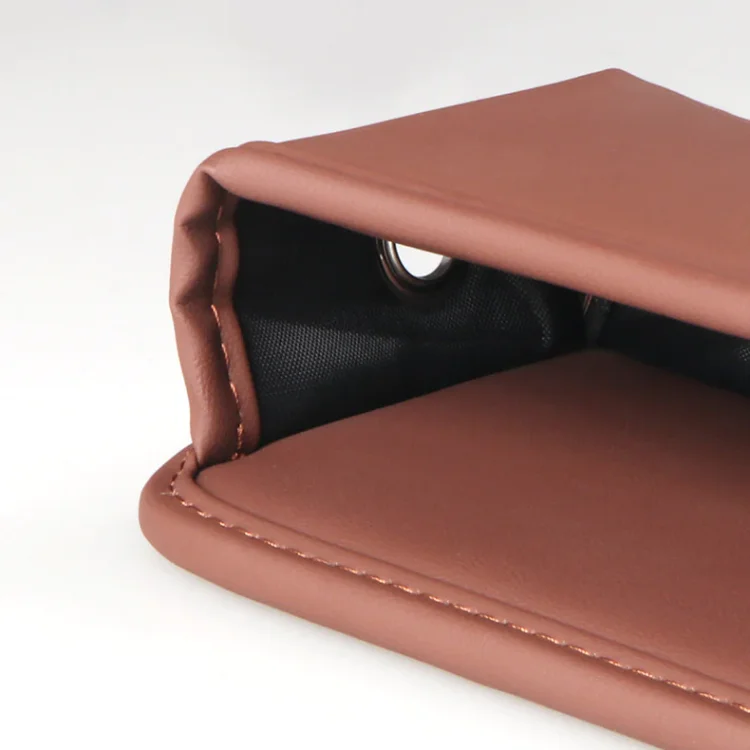 🔥Hot Sale🔥 Exclusive Logo Leather Car Seat Storage Box