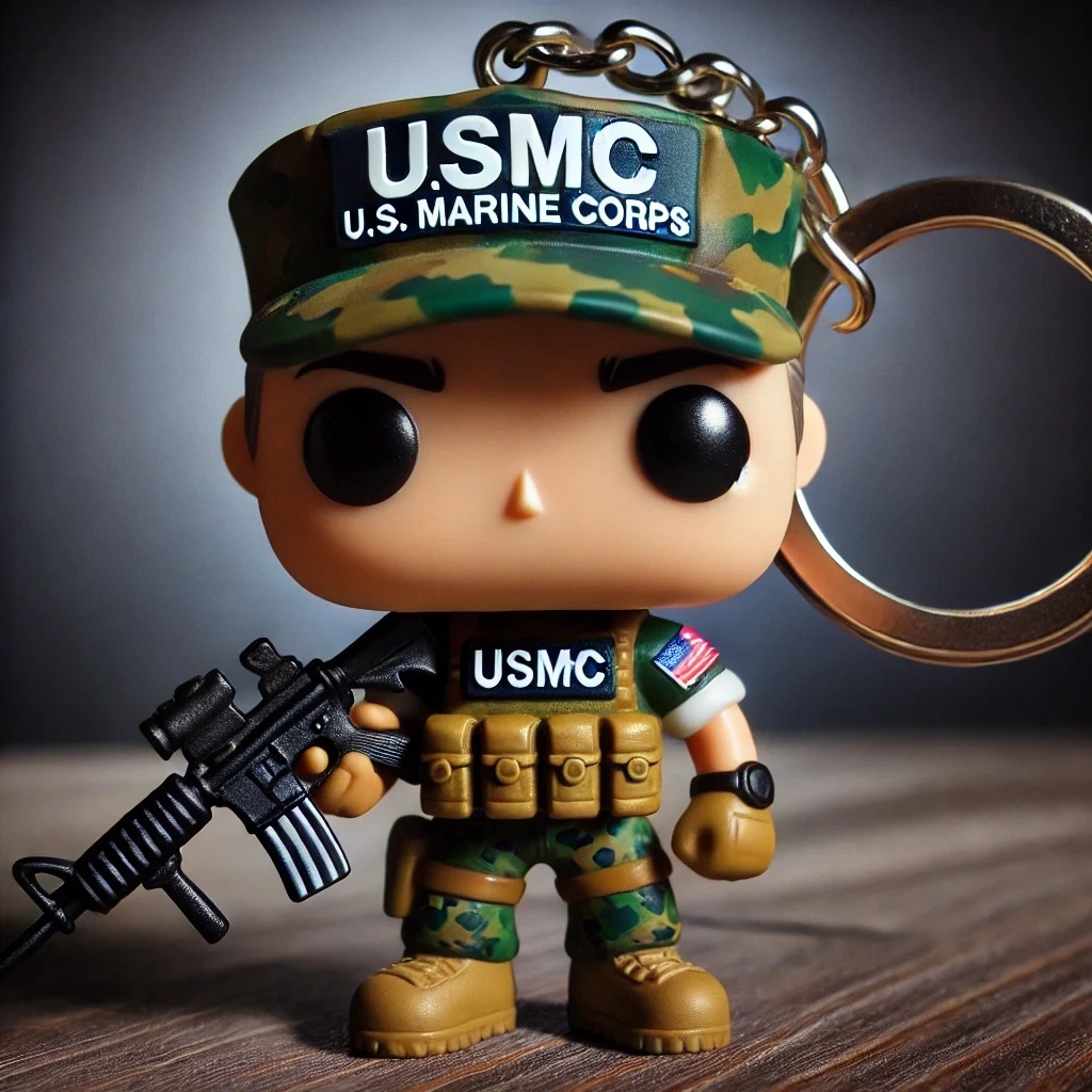 U.S Military POP Keychains