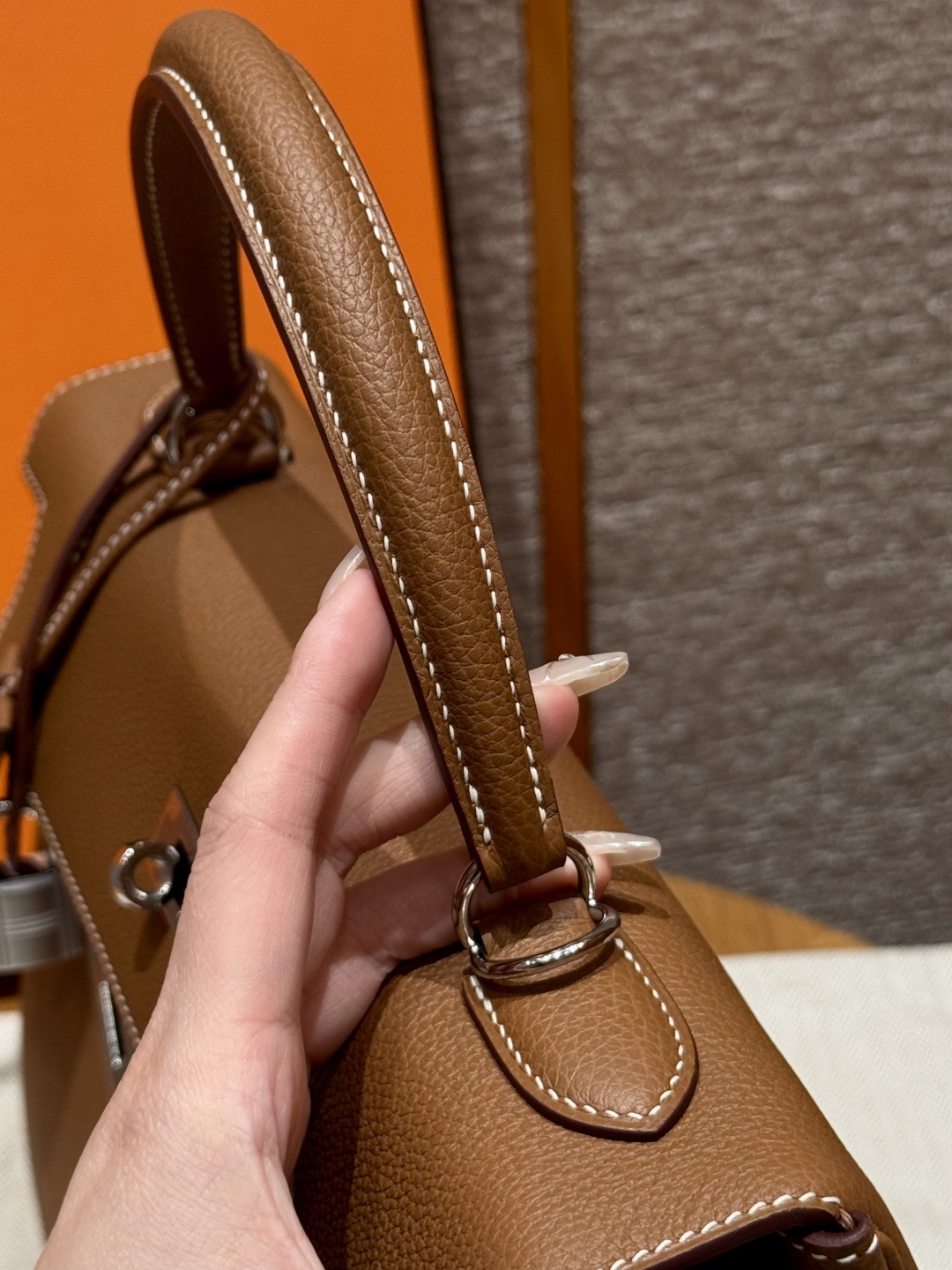 Hermes Birkin 37gold handbag (handmade to order)