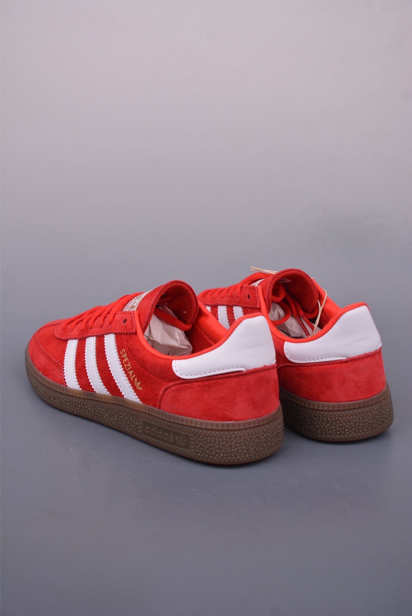 Adidas Handball Spezial Sneakers Red and White FV1227