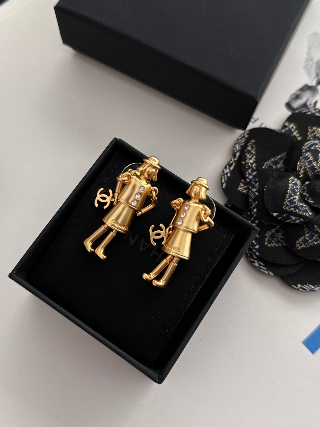 Chanel Doll Earrings