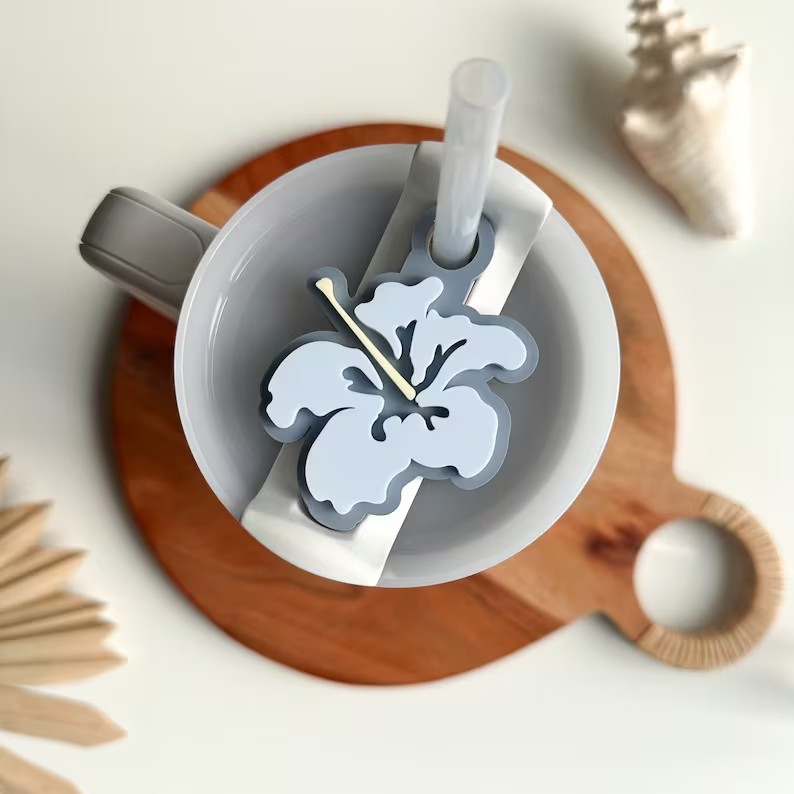 Stanley Hibiscus Decorative Clips