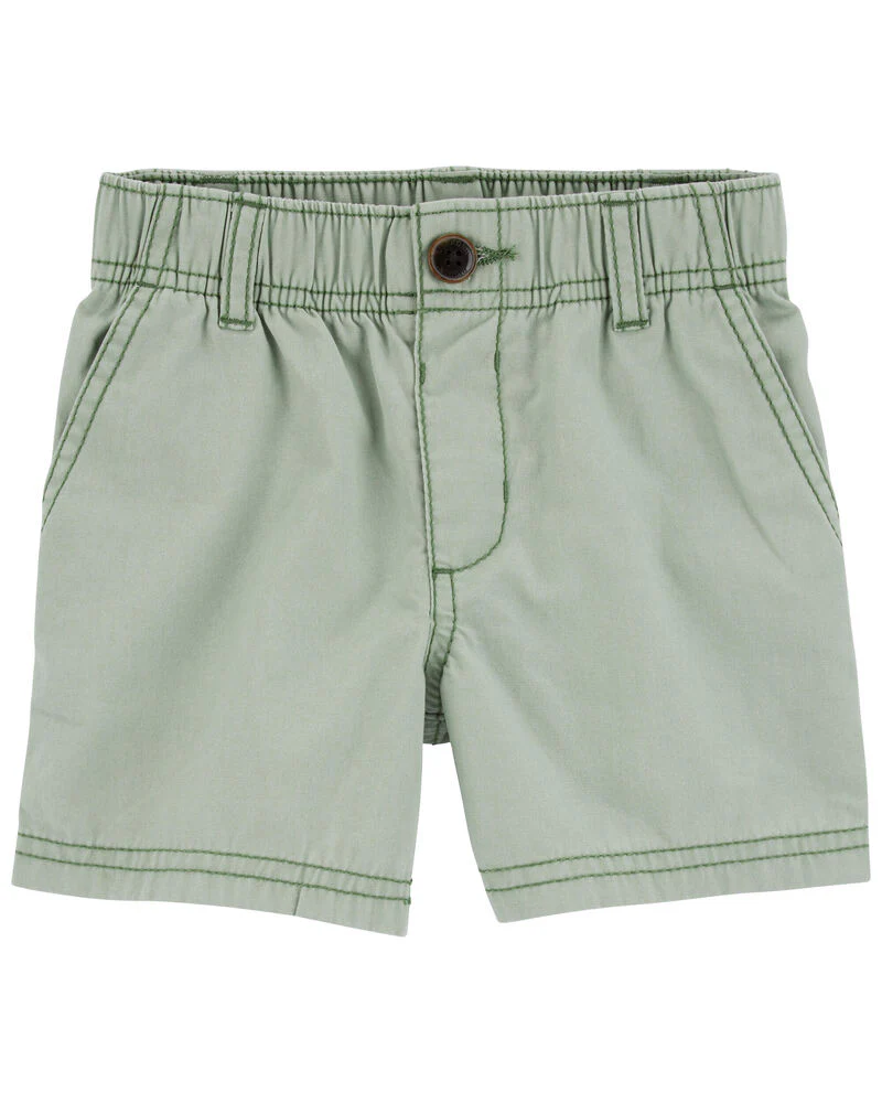 Oshkosh Wave Rider Graphic Tee with Stretch Chino Short