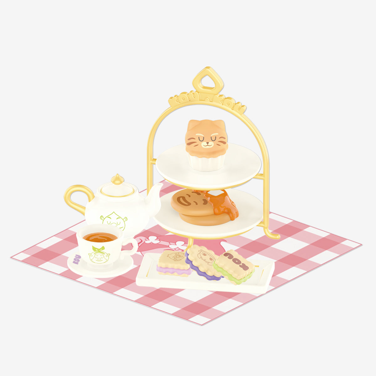 POP MART DreamWorks KouKou Leisurely Afternoon Tea Series Prop [1 Blind Box]
