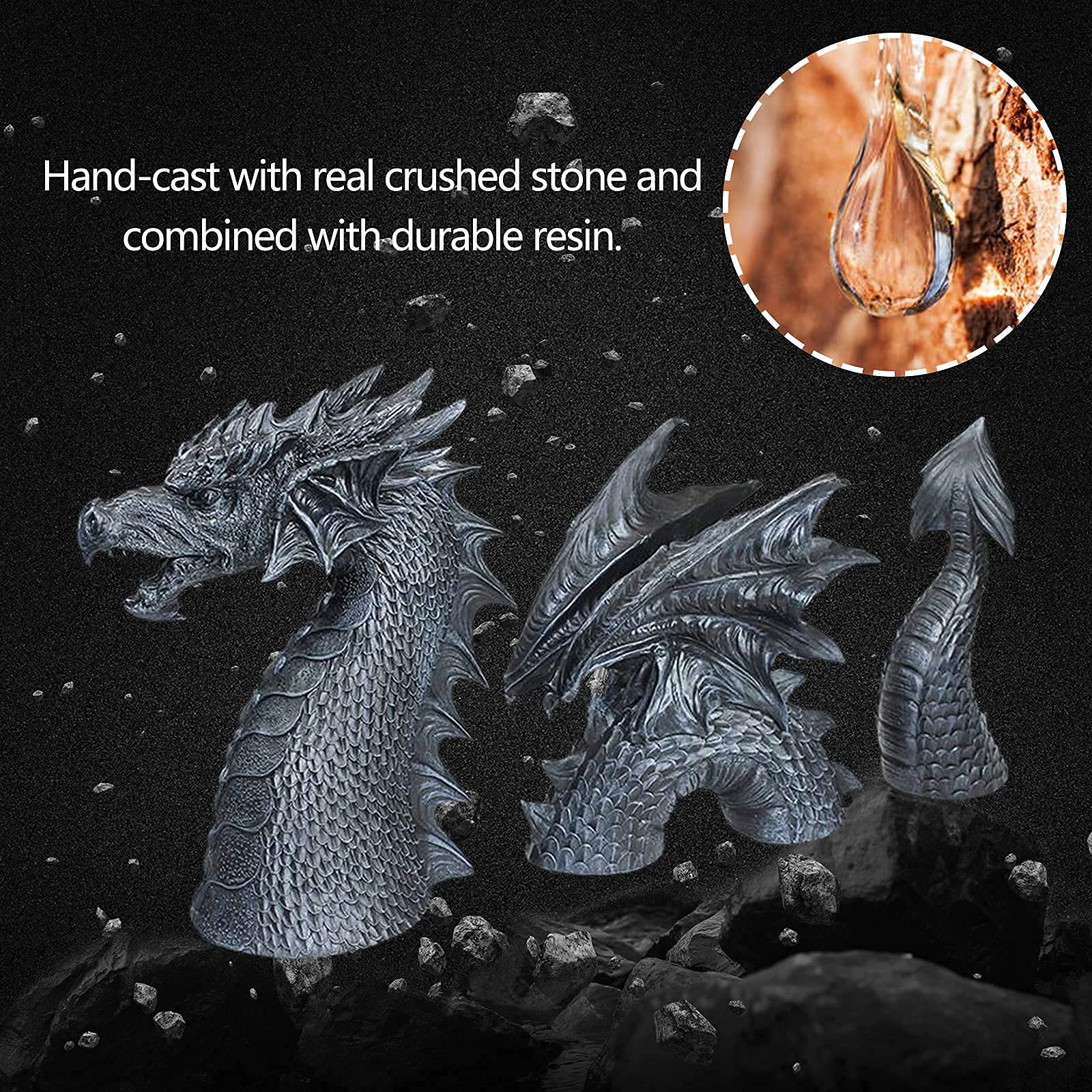 🔥Last Day Promotion-SAVE 60% OFF🔥The Dragon of Falkenberg Castle Moat Lawn Statue-BUY 2 GET 10% OFF & FREE SHIPPING
