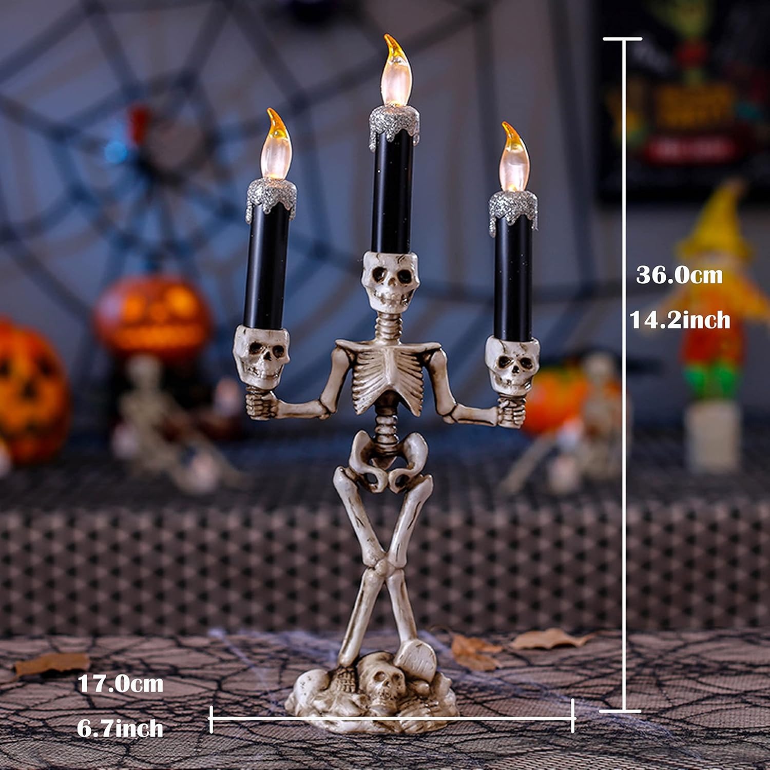 🔥On sale🔥Skeleton LED Candle Light