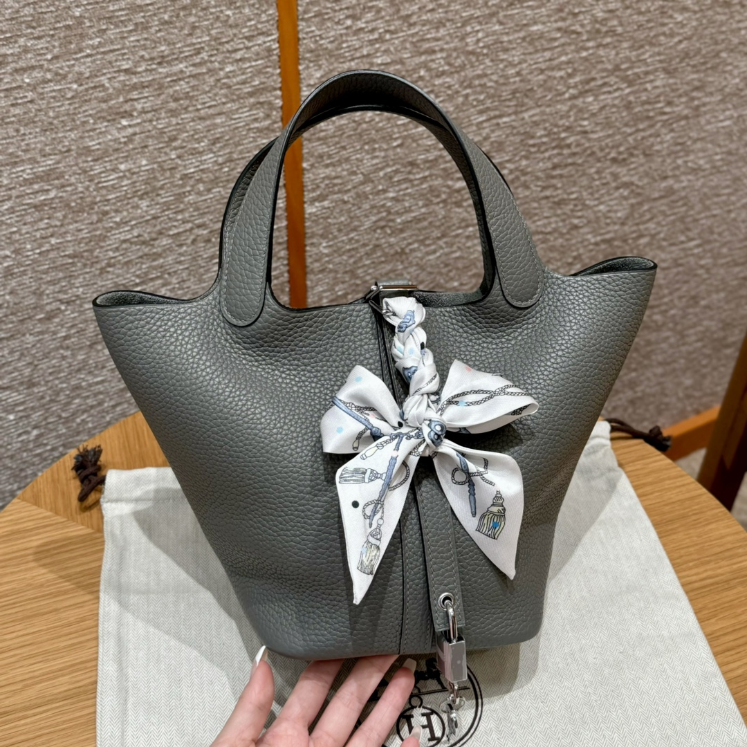 Hermès Picotin lo OLGris Meyer Handbag (Handmade to Order)