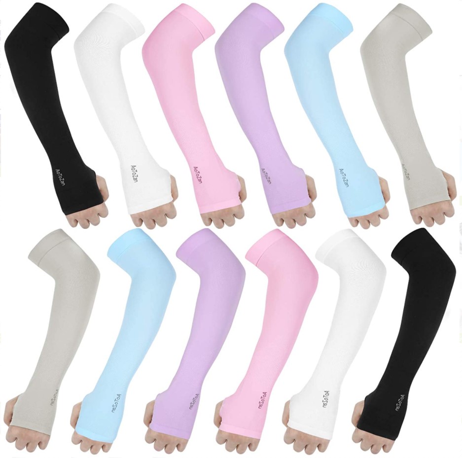 Summer Hot Sale 50% OFF - Arm Sleeve Summer Sunscreen UV Protection(A PAIR)（👍Buy 2 Get 1 Free)