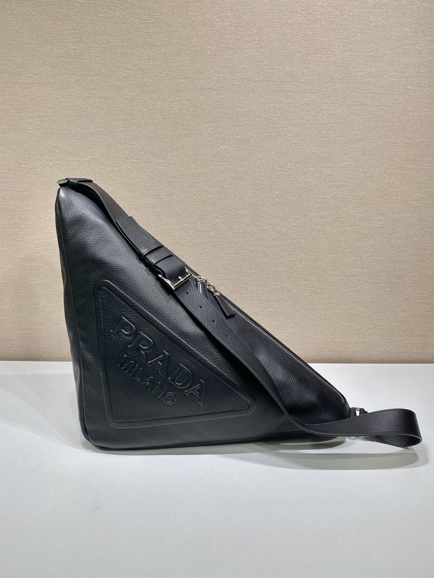 Prada Triangle Leather Crossbody Bag 2VY007