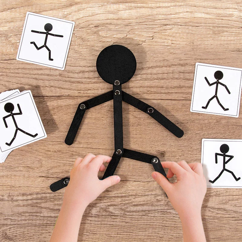 (🌲Early Christmas Sale- SAVE 49% OFF)Creative sports wooden people-BUY 2 GET 5% OFF NOW!