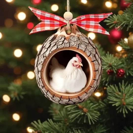 Fun Farm Christmas Ornament