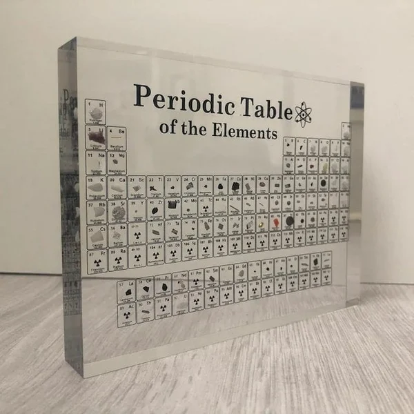 🔥LAST DAY 70% OFF🔥PERIODIC TABLE WITH REAL ELEMENTS - ATOMICA™ COLLECTOR'S EDITION