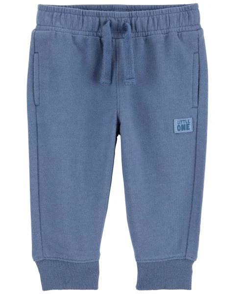 Carter's Zip-Front French Terry Hoodie with Pull-On French Terry Joggers