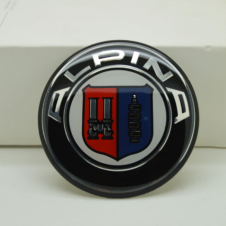 🚗2023 Car personality modified wheel hub center cover label steering wheel label wheel hub label