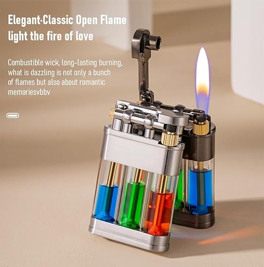 🔥 Last Day 48%OFF🔥--Vintage Transparent Kerosene Lighter--BUY 2 GET 10% OFF & FREE SHIPPING