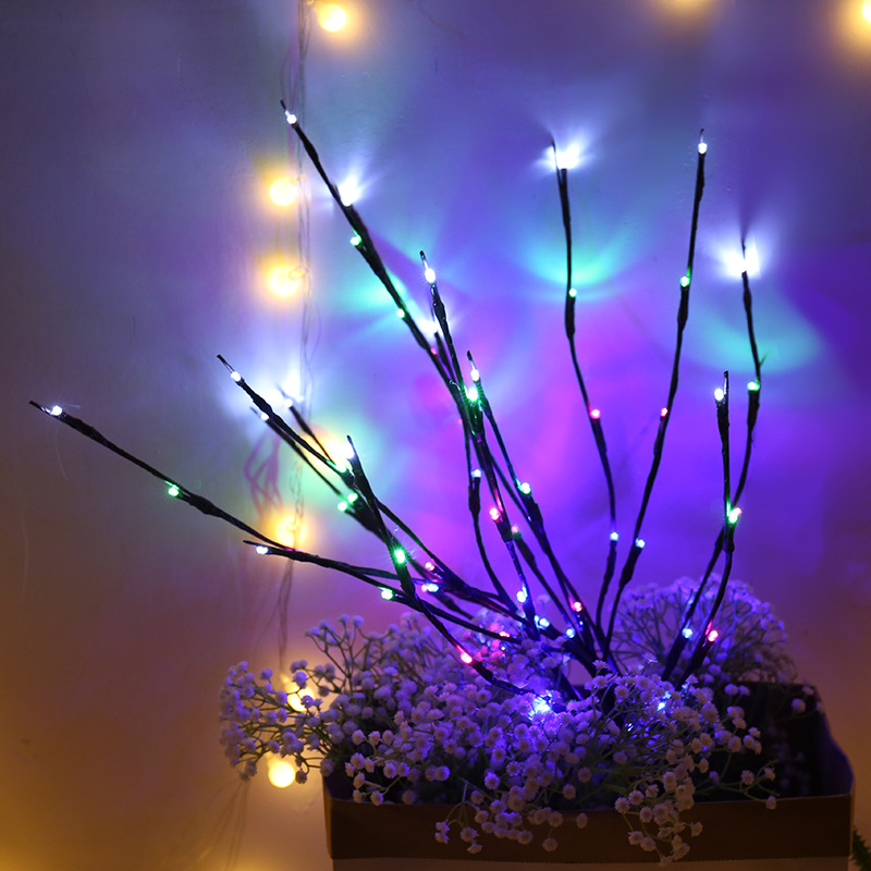 (🔥Last Day Promotion-SAVE 50% OFF)LED Decorative Twig Lights (Set of 2)-BUY 2 GET 10% OFF