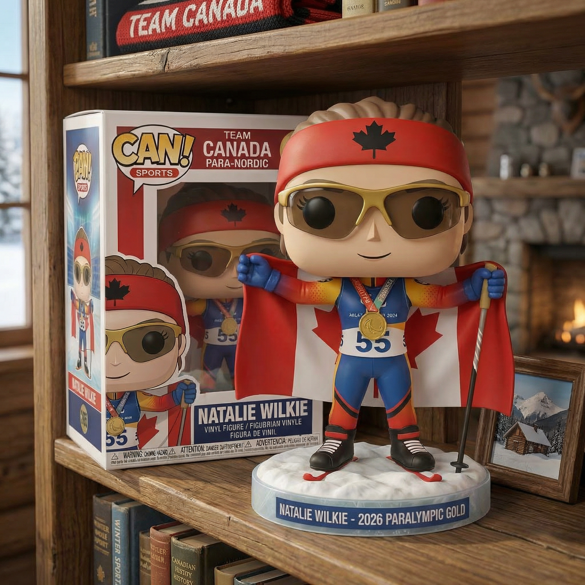 Natalie Wilkie – 2026 Paralympic Gold Commemorative Pop! Figure