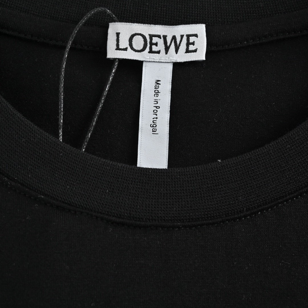 Loewe classic embroidered logo short sleeve