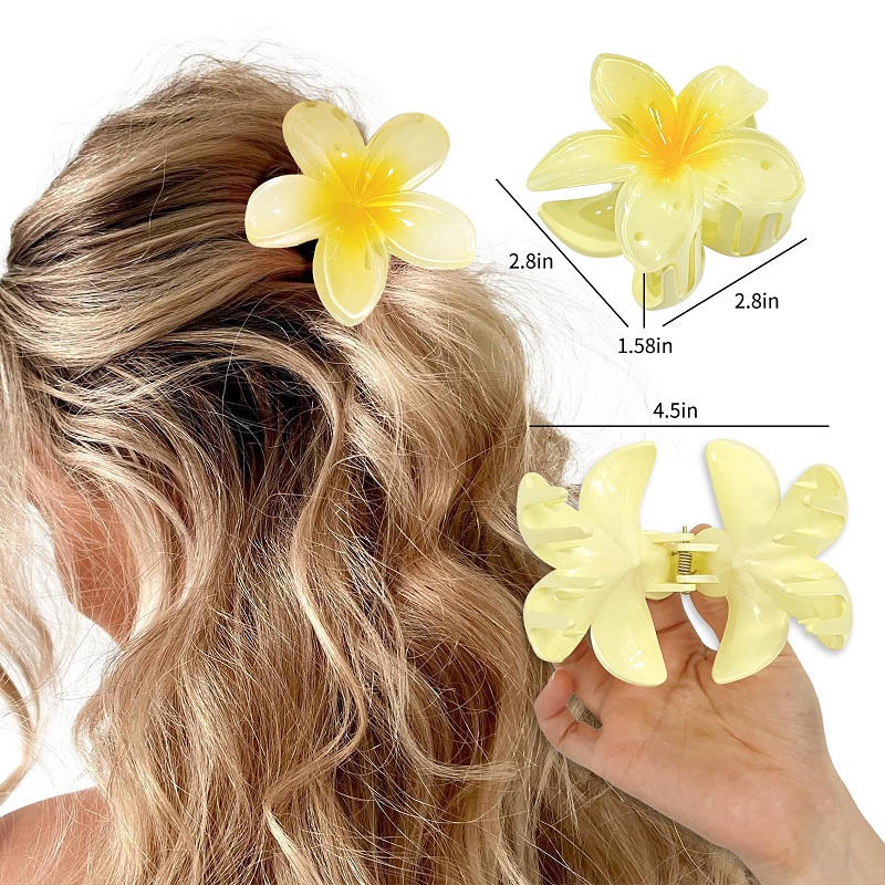 HOT SALE🔥 2024 New Strong Hold Claw Flower Hair Clips 50% OFF Flash Sale