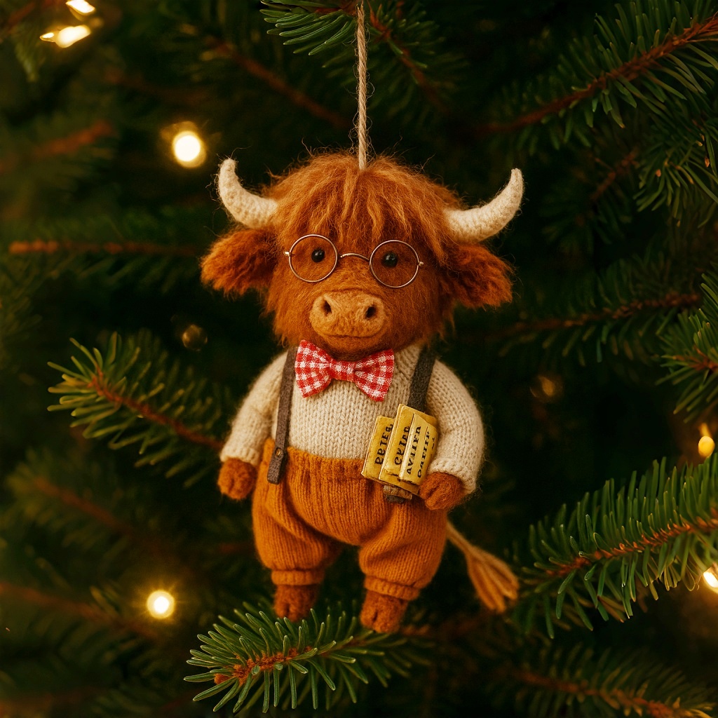 Cozy Highland Felt Noel