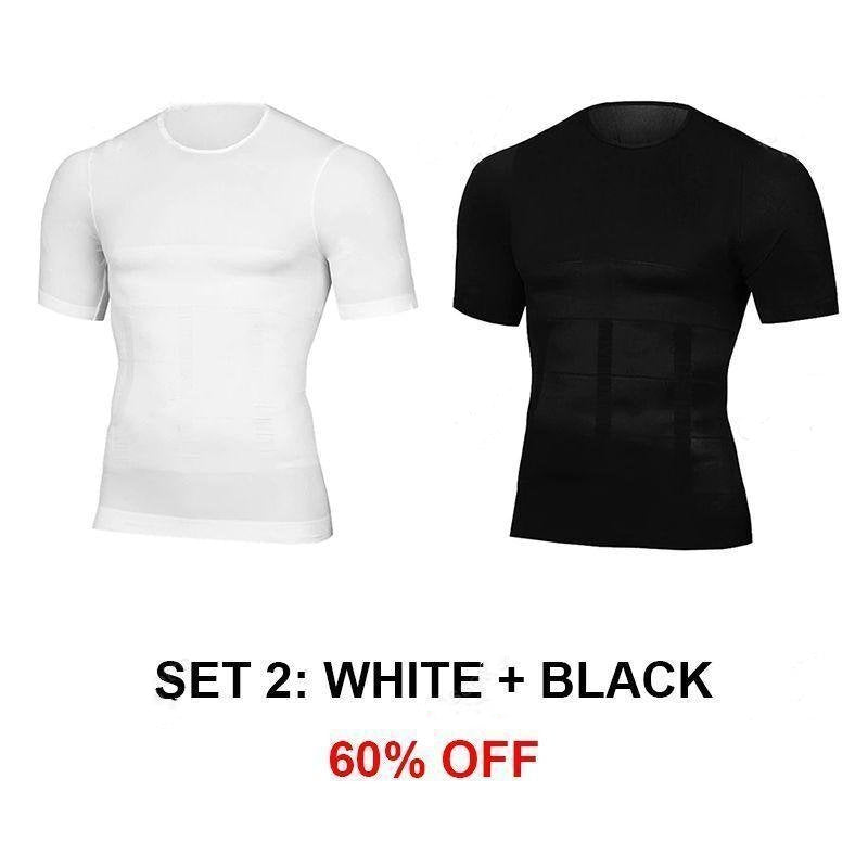 Men's Body Shaper Compression Workout T-shirt