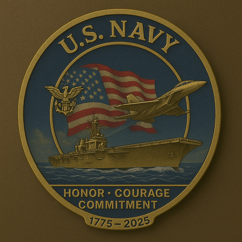 U.S. Military 250th Anniversary Commemorative Coins