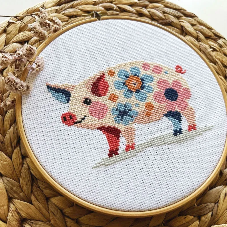 Animal Cross Stitch Kit