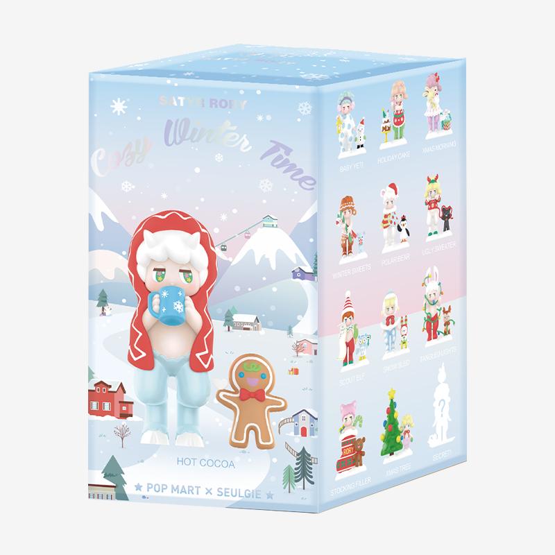 POP MART Satyr Rory Cozy Winter Time Series Blind Box for Christmas [1 Blind Box]