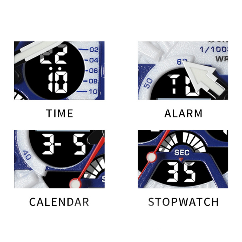Men’s Outdoor Waterproof Digital Sports Watch