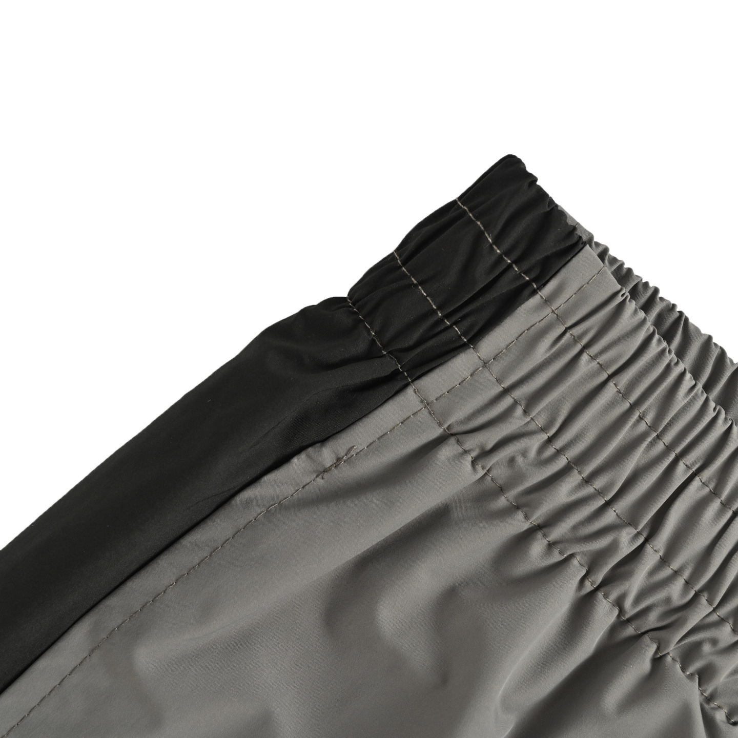Balenciaga 25ss hoop embroidery contrast panel shorts