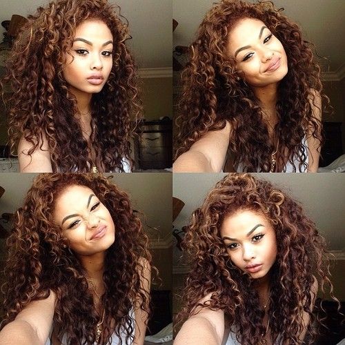 Women LunaWigs C36 Lush Curly Long Wig for African American