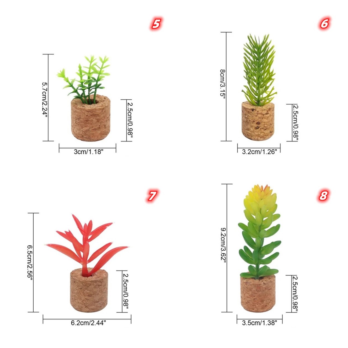 (🔥Last Day 60% OFF)-[2023 HOT SALE] 3D Plants Shape Car Perfume Clip