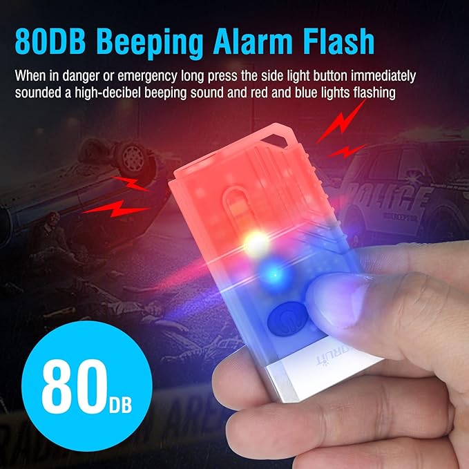 Small Powerful LED Flashlight 💥💥(Super Bright 1000 Lumens with Emergency Siren)