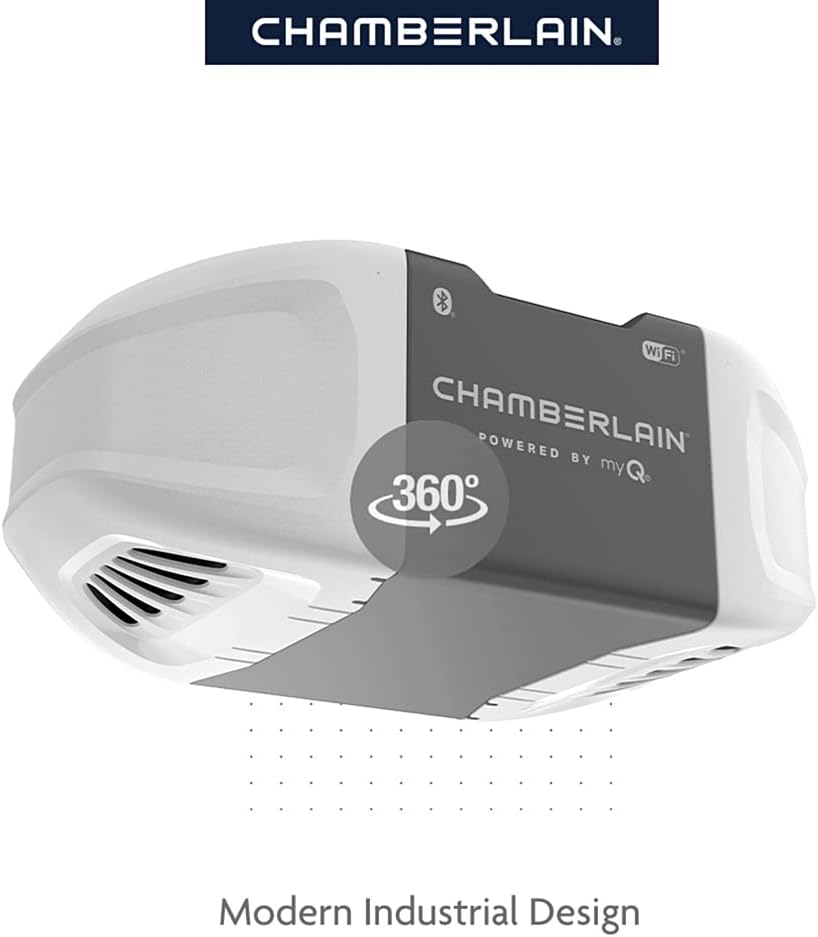 CHAMBERLAIN Smart Quiet Belt Drive Garage Door Opener