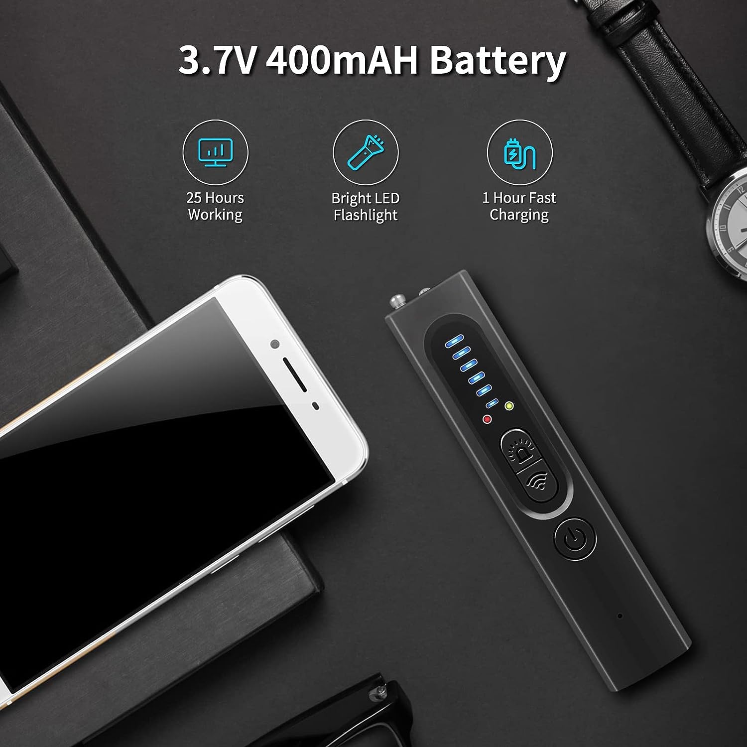 🔥Last day to get50% off🔥Hidden Camera Detector - Pocket Anti-spy / Bug Sweeping Listening Device🔍