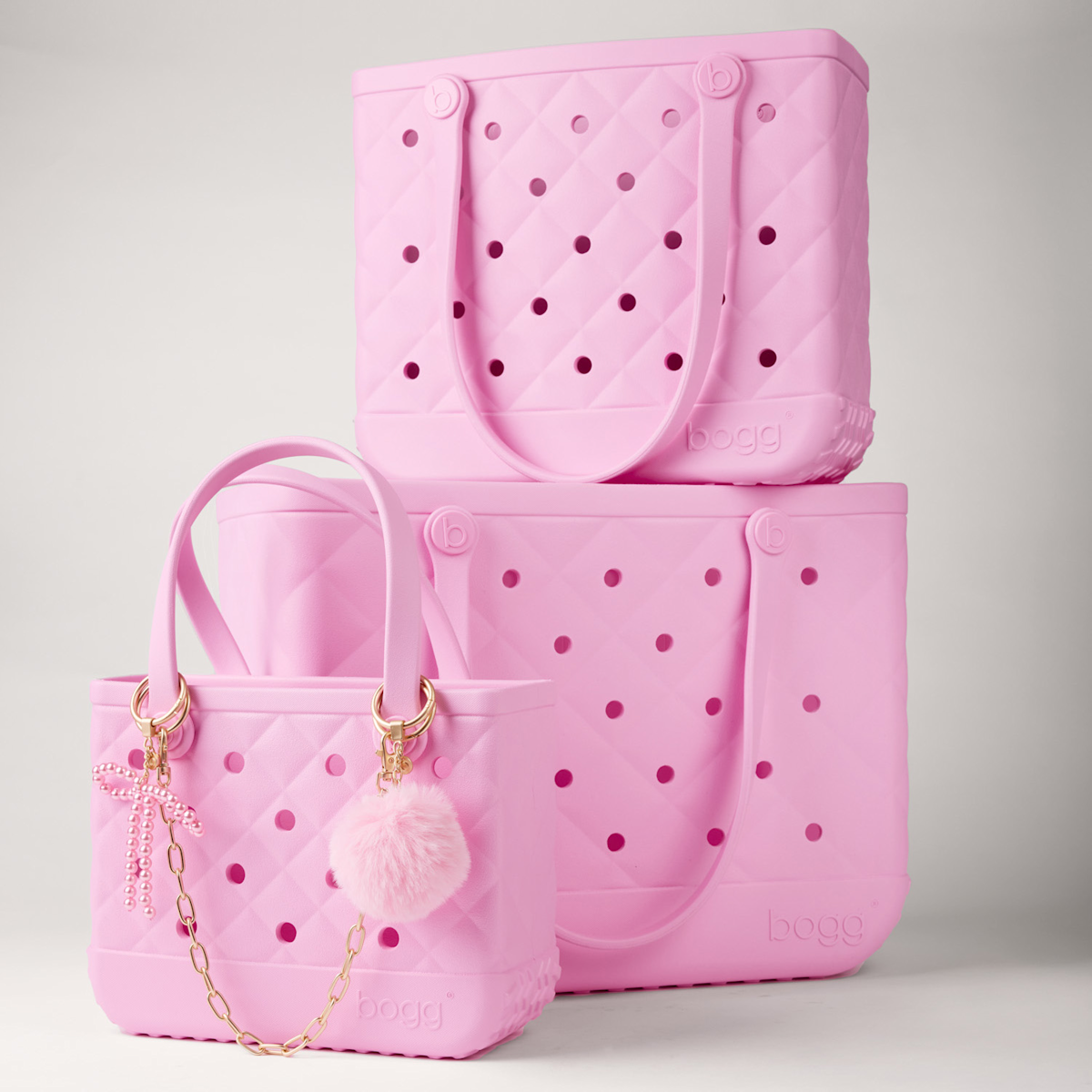 Baby Bogg Bag - Quilted Pink Taffy