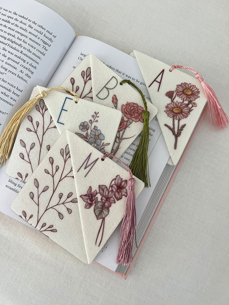 Birth Flower Bookmark